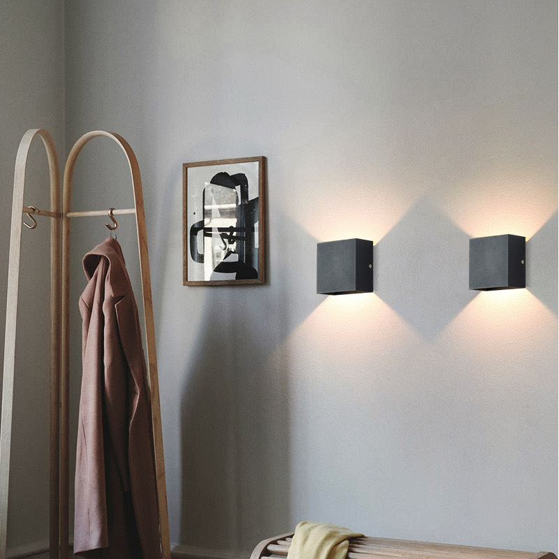 LED-Wandleuchte Aluminium | Wasserdicht | Verstellbarer Lichtstrahl | Modern