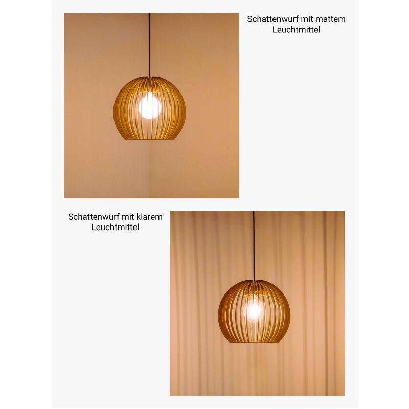 LED‑Pendelleuchte Duo | Holz & Flexible Lightswing‑Schiene | Esszimmer & Wohnzimmer