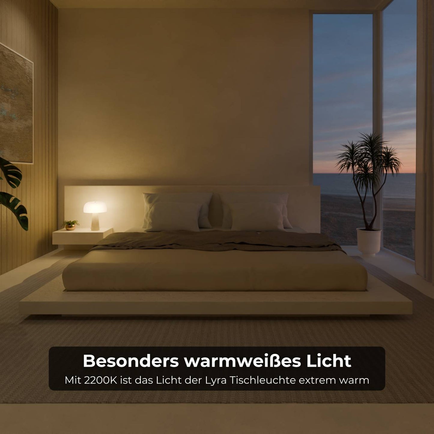 LED-Stehleuchte | Dimmbare Indoor-Lichtquelle | Modernes Design