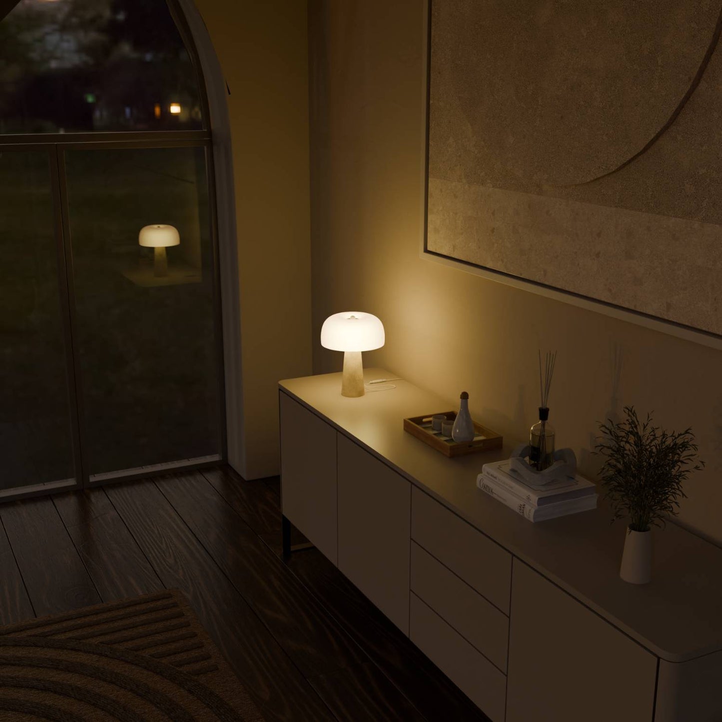 LED-Stehleuchte | Dimmbare Indoor-Lichtquelle | Modernes Design