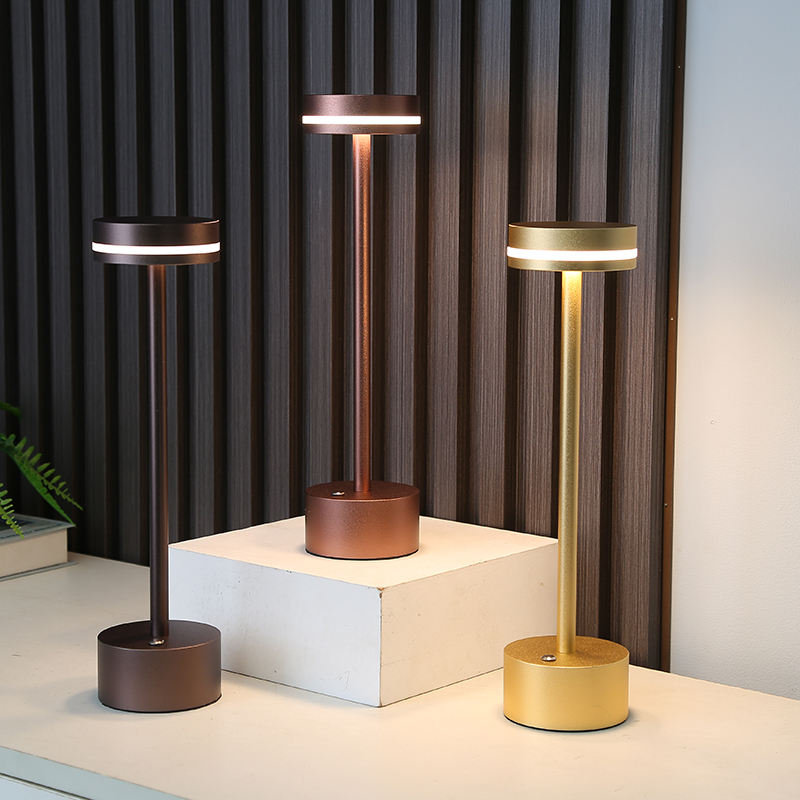 Kabellose LED‑Tischlampe | Design & Ambientelicht | Touch‑Dimmbar