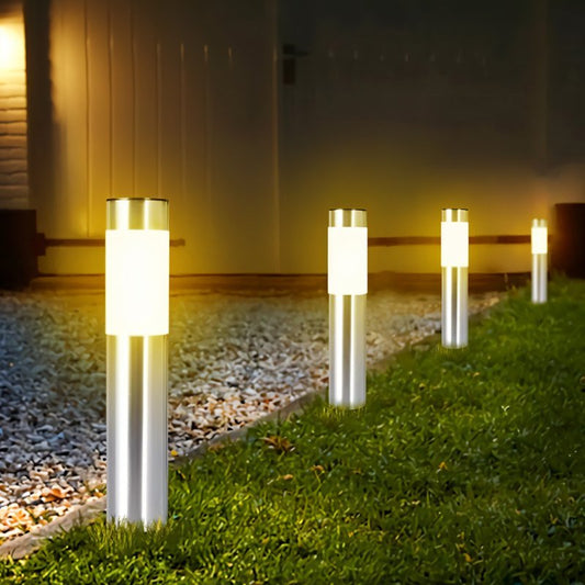 Solar-Gartenleuchte Stehlampe | LED | IP44 Wetterfest | Wegebeleuchtung