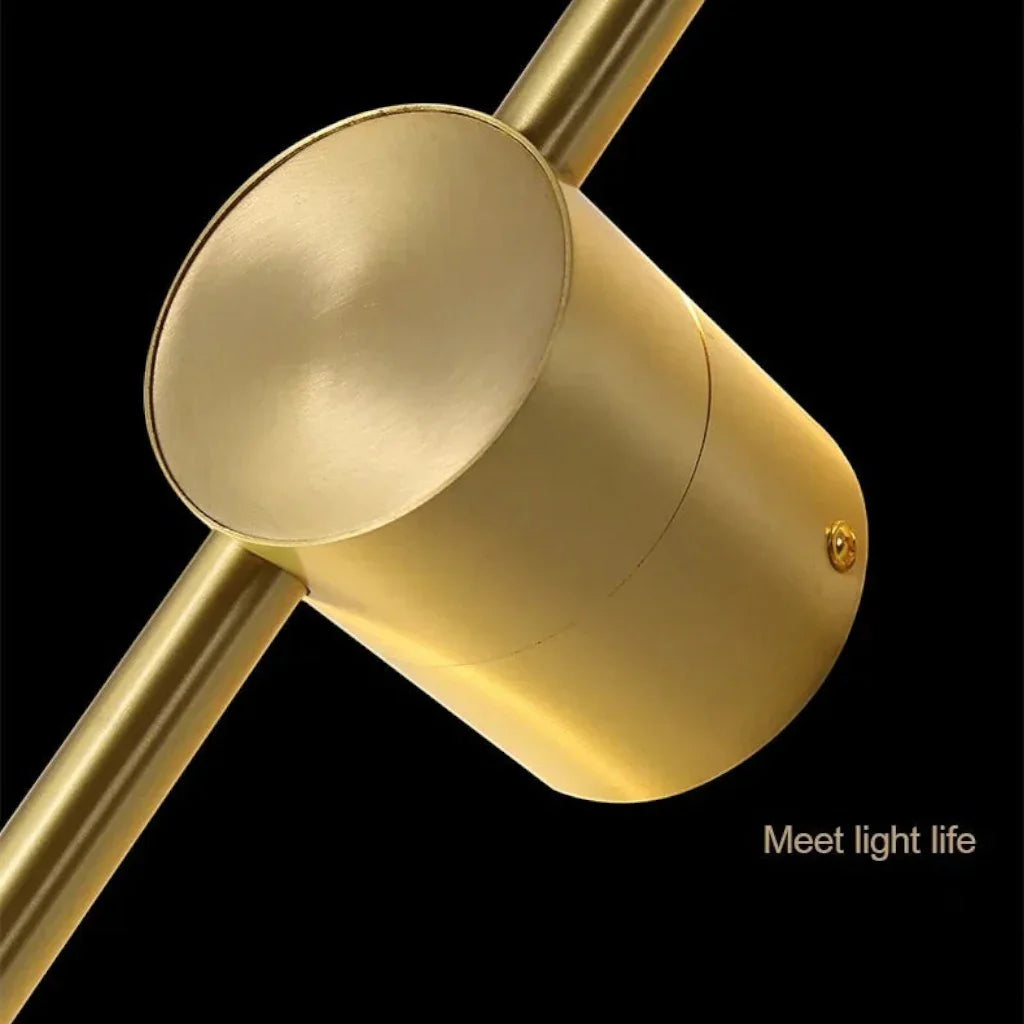 Nordic Linear LED Wandleuchte | Minimalistisches Wandlicht | Single & Double Line