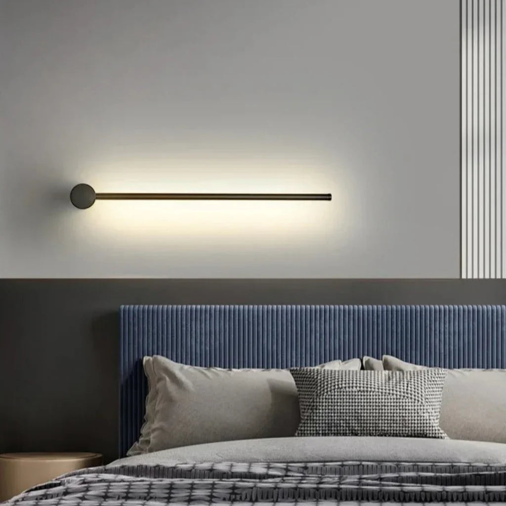 Nordic Linear LED Wandleuchte | Minimalistisches Wandlicht | Single & Double Line