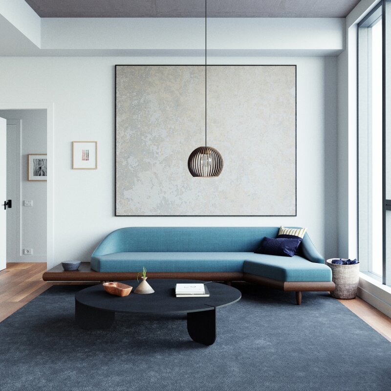 Pendelleuchte | Holzoptik | Warmweißes Licht | Wohnzimmer & Esszimmer