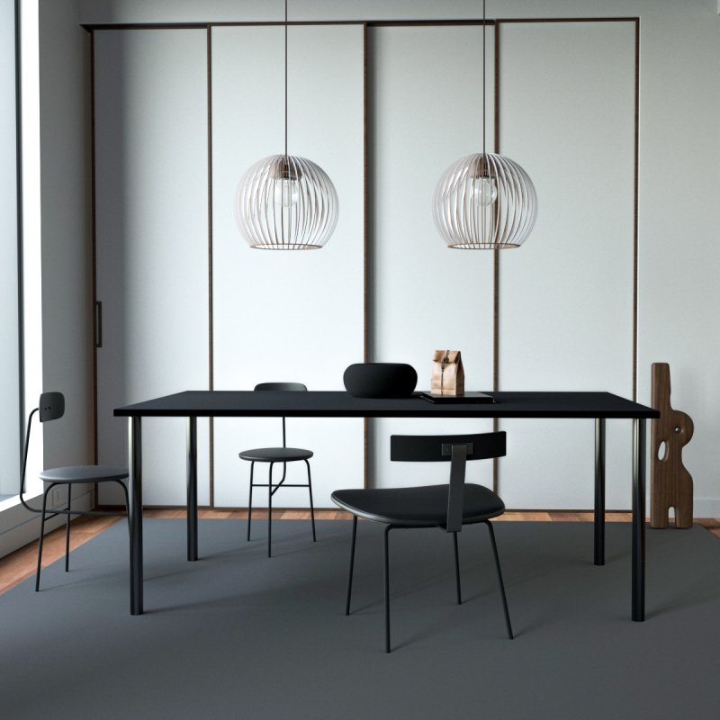 Pendelleuchte | Holzoptik | Warmweißes Licht | Wohnzimmer & Esszimmer