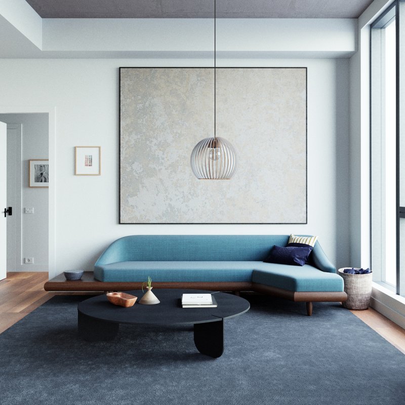 Pendelleuchte | Holzoptik | Warmweißes Licht | Wohnzimmer & Esszimmer