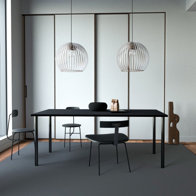 Pendelleuchte | Holzoptik | Warmweißes Licht | Wohnzimmer & Esszimmer