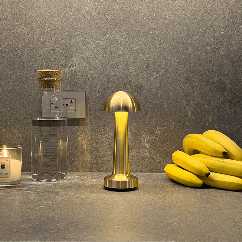 Kabellose LED‑Tischlampe | Ambientelicht | Touch‑Dimmbar | Modern