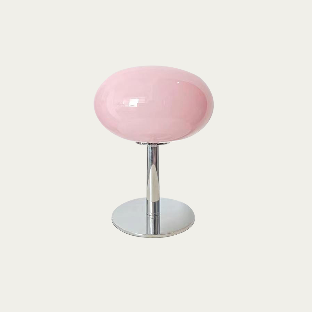 Bauhaus Tischlampe Glas | LED | 3 Lichtfarben | Modern