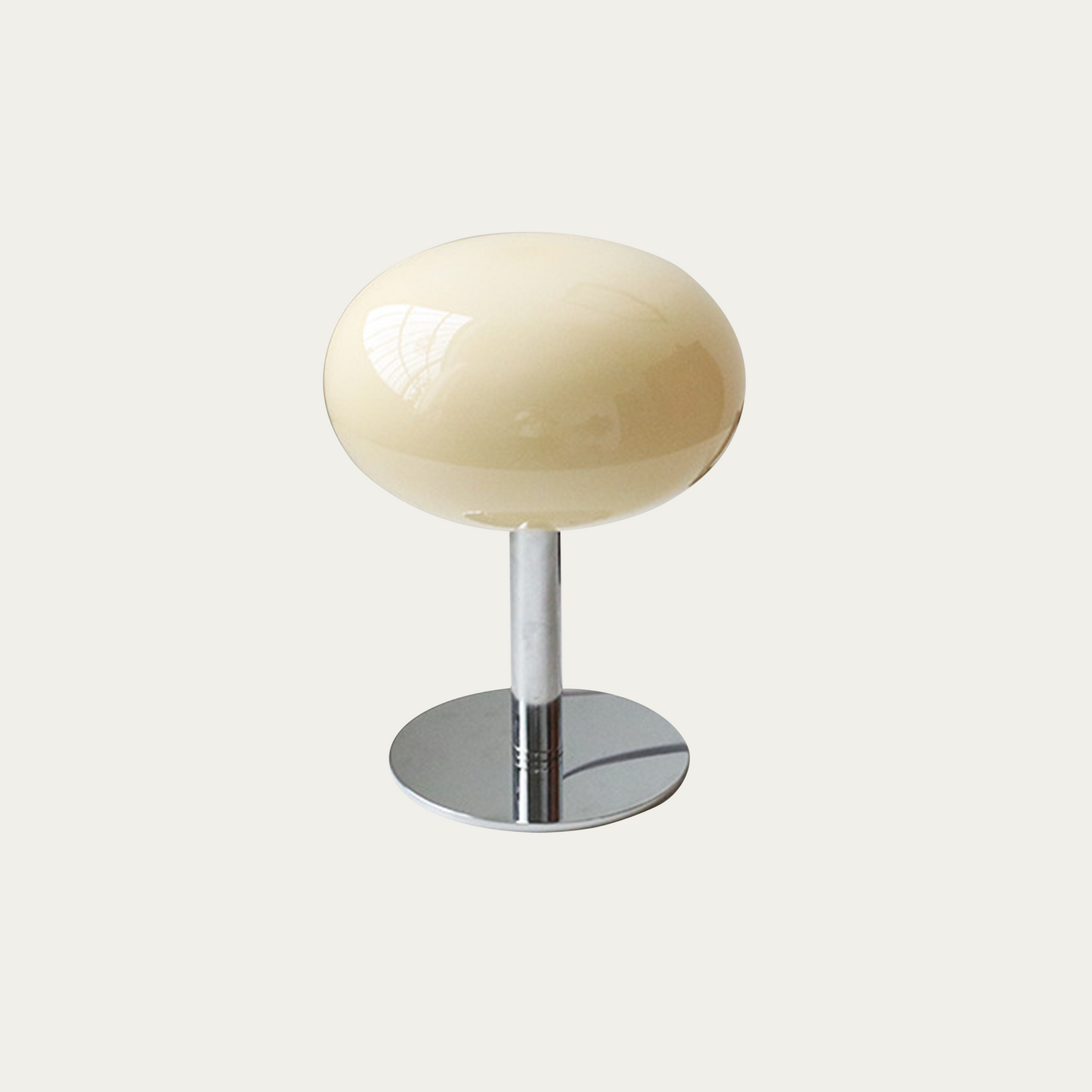 Bauhaus Tischlampe Glas | LED | 3 Lichtfarben | Modern