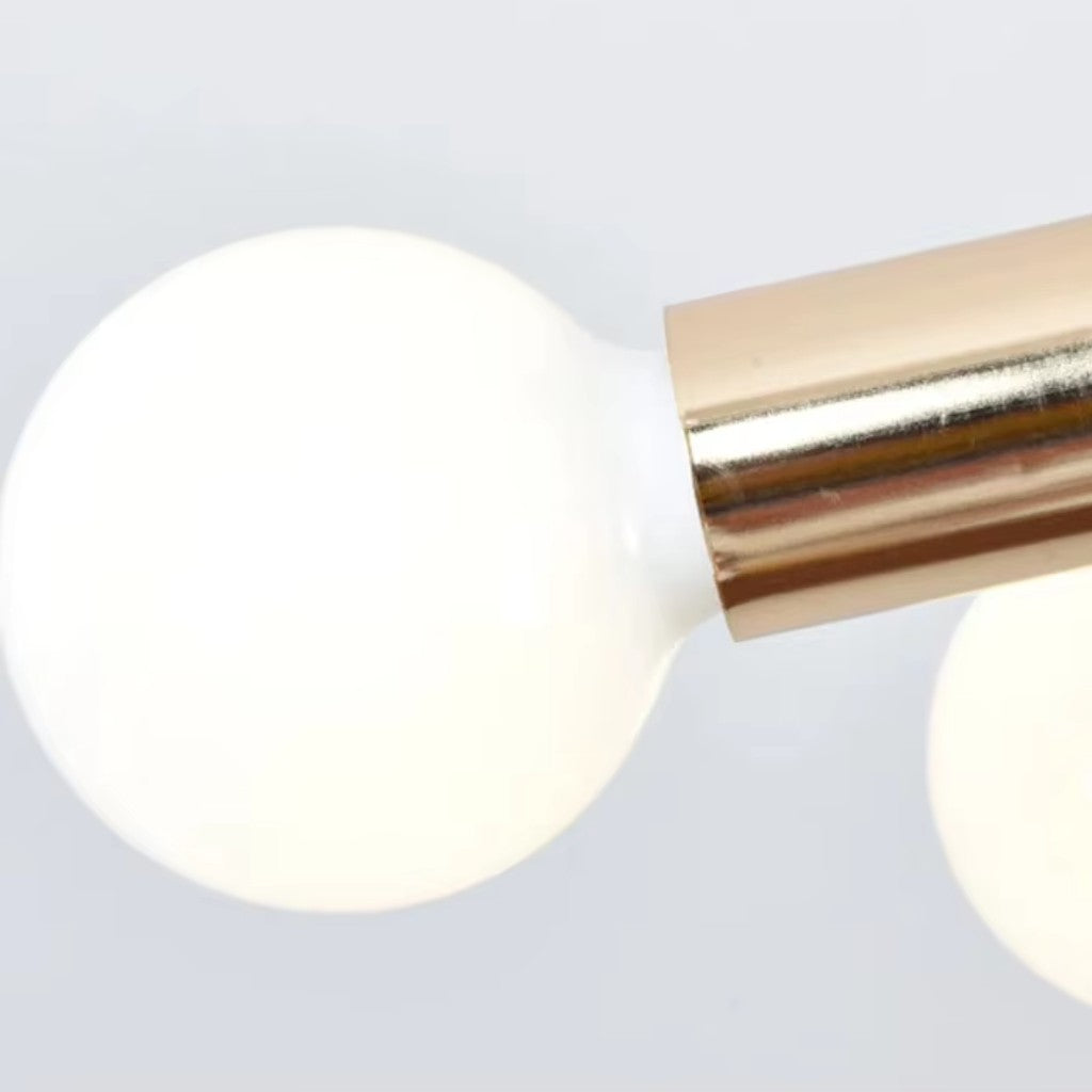 Sputnik Nordic LED-Deckenleuchte in Metall | Mid-Century Modern | 6- oder 8-flammig