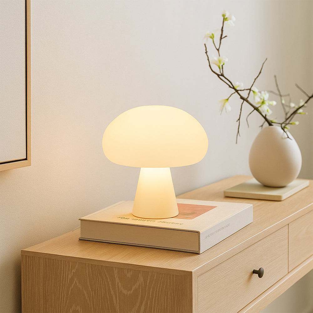 Tischlampe Pilz Design | LED | Warmweiß | Modern