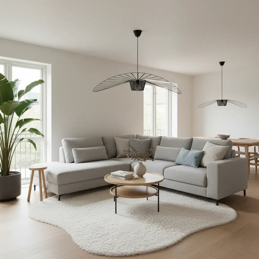 Pendelleuchte | Modernes Design | Höhenverstellbar | Wohnzimmer & Schlafzimmer