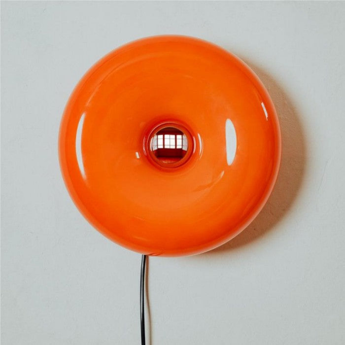 Wand- & Tischlampe | Bauhaus Donut Design | LED-Licht | Dimmbar