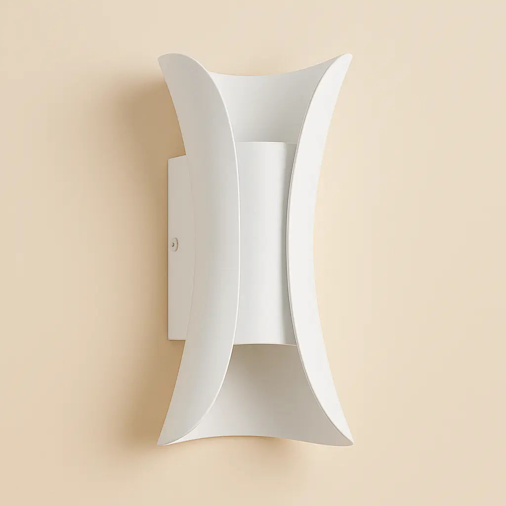 Außen-Wandleuchte | Schwarz | Wetterfest | LED-Licht