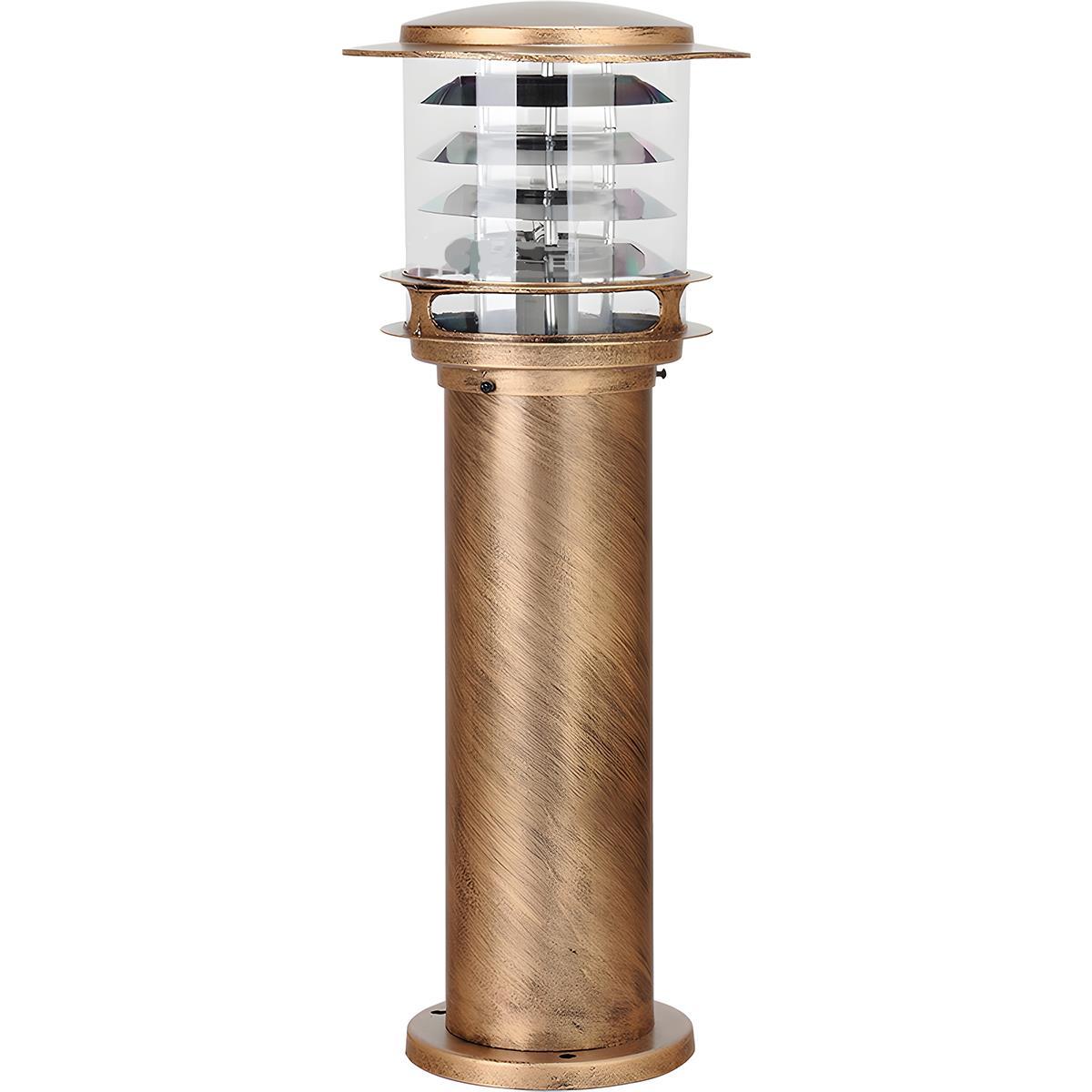 Solar-Pollerleuchte Außen | LED 3 Lichtfarben | IP65 | Garten & Wege