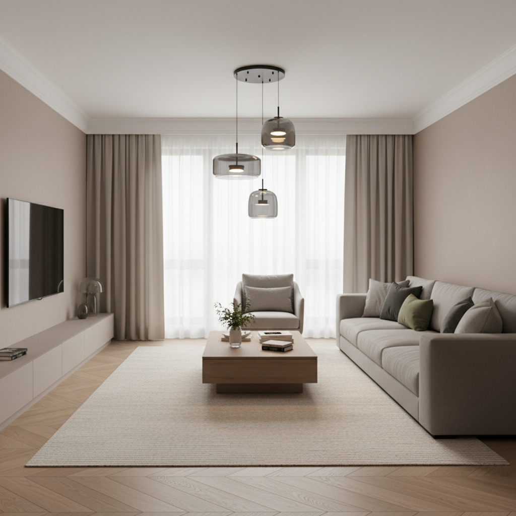 Glas‑Pendelleuchte | Luxus & Elegant | Esszimmer & Wohnzimmer